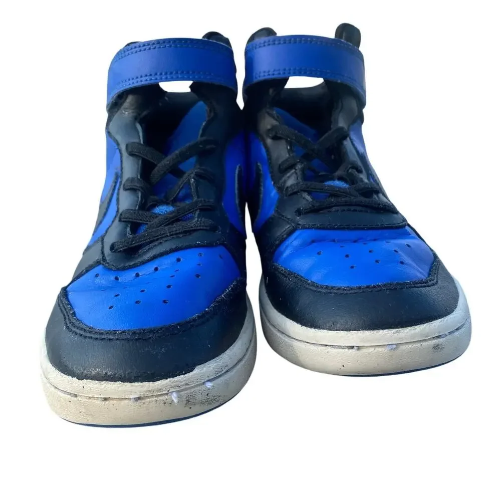 Youth Nike Hightop Sneakers - Blue/Black - Size 3Y